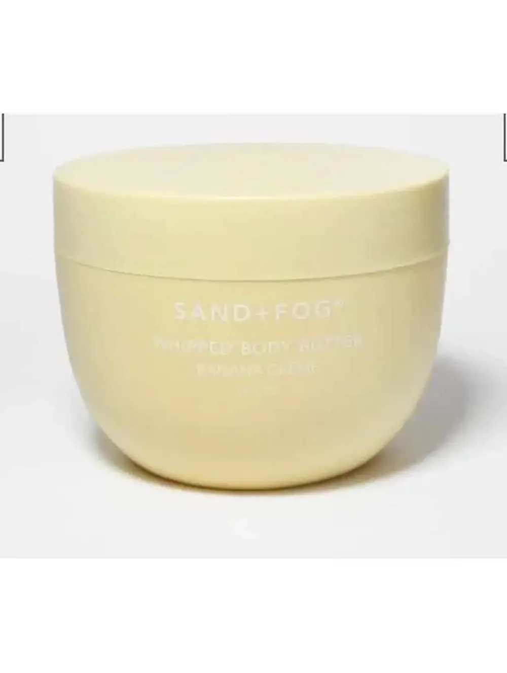 Sand + Fog Whipped Body Butter Banana Creme 14 oz